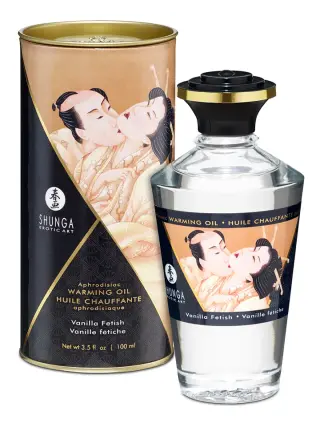 Produktfoto för Aphrodisiac Vanilla Fetish -  Värmande Olja 100ml