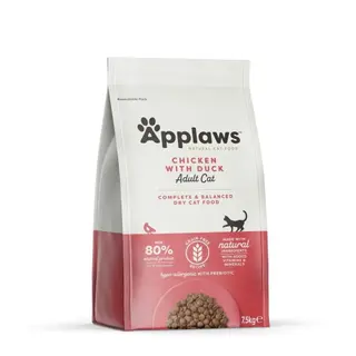 Produktfoto för Applaws Cat Adult Chicken & Duck (7,5 kg)