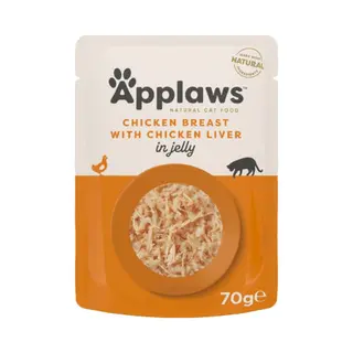 Produktfoto för Applaws Kyckling & Lever 70 g
