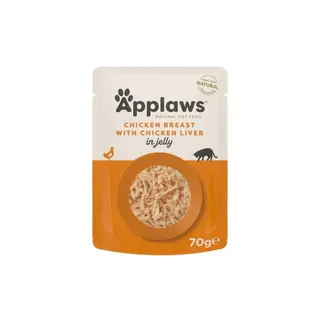 Produktfoto för Applaws Kyckling & Lever 70 g