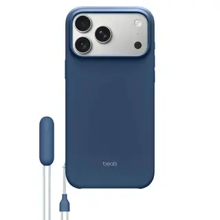 Produktfoto för Apple iPhone 17 Pro Max Beats Kickstand skal MagSafe (blå berggrund)
