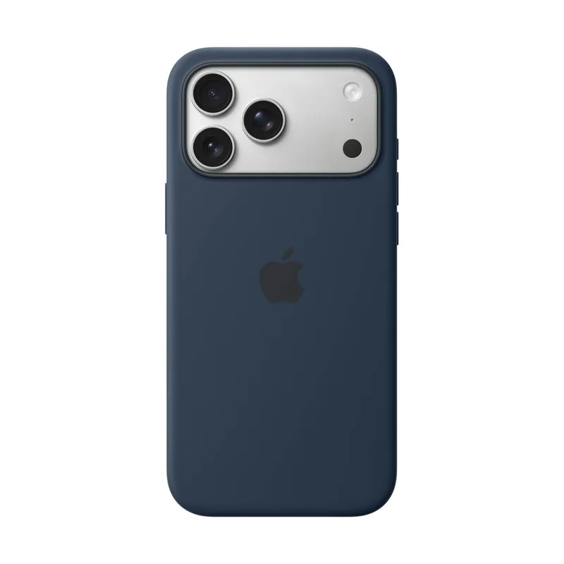 Bild 1 för Apple iPhone 17 Pro Max Silikonskal (midnatt)