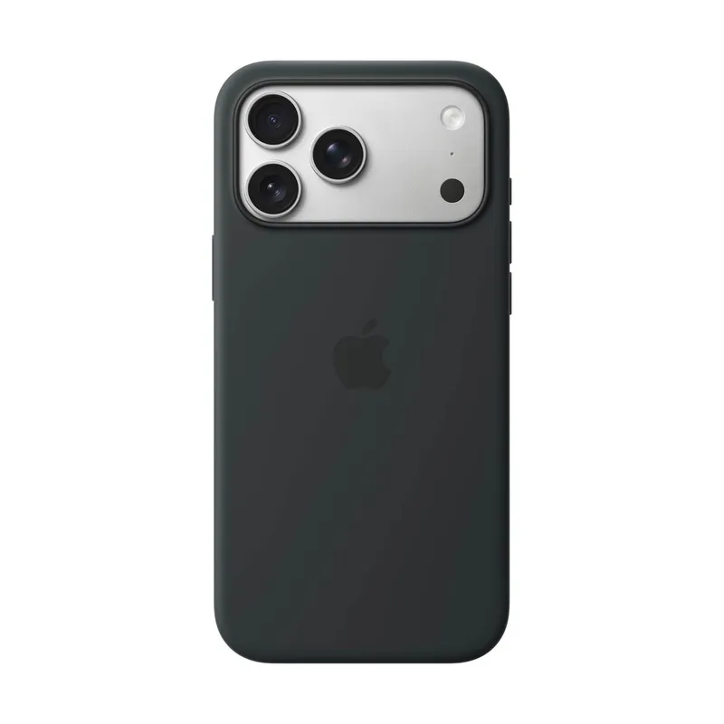 Bild 1 för Apple iPhone 17 Pro Max Silikonskal (svart)