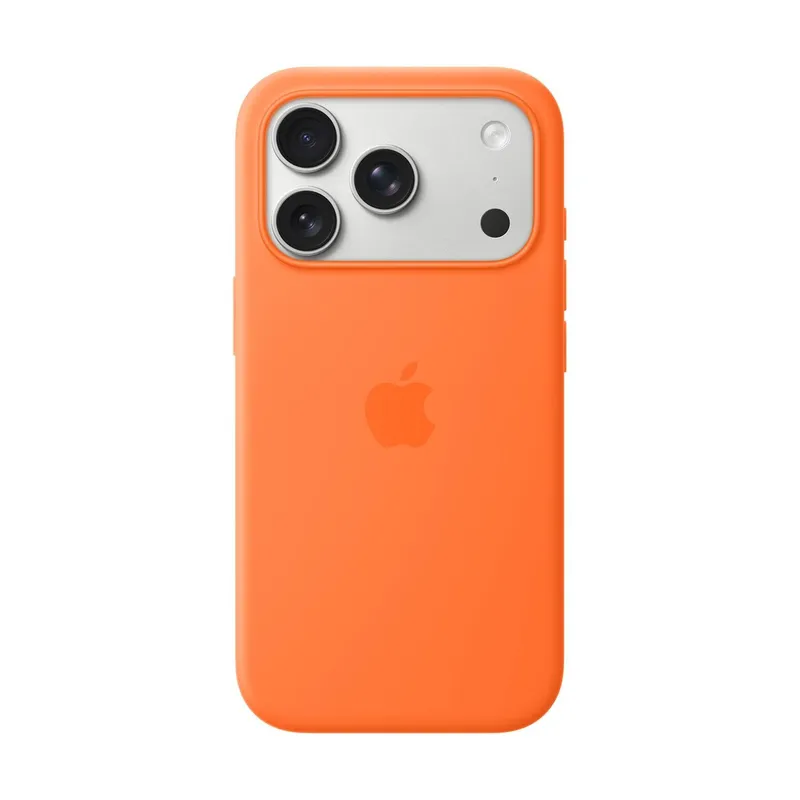 Bild 1 för Apple iPhone 17 Pro Silikonskal (orange)