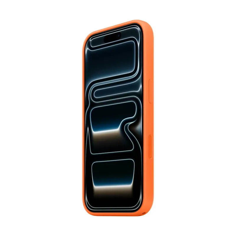 Bild 2 för Apple iPhone 17 Pro Silikonskal (orange)