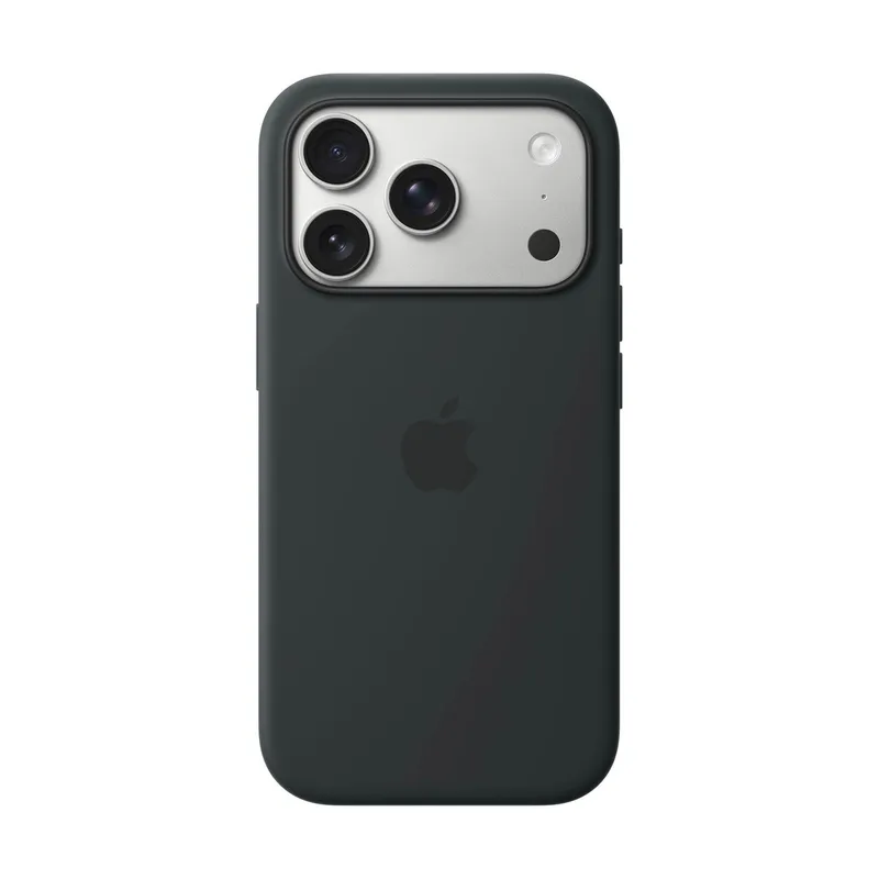 Bild 1 för Apple iPhone 17 Pro Silikonskal (svart)