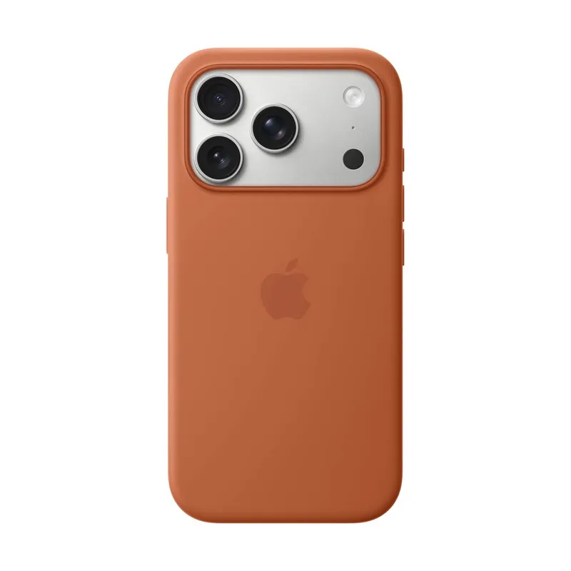 Bild 1 för Apple iPhone 17 Pro Silikonskal (terrakotta)