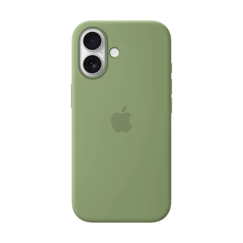 Bild 1 för Apple iPhone 17 Silikonskal (ljus mossa)