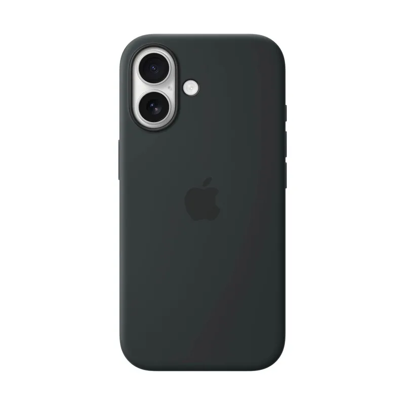 Bild 1 för Apple iPhone 17 Silikonskal (svart)