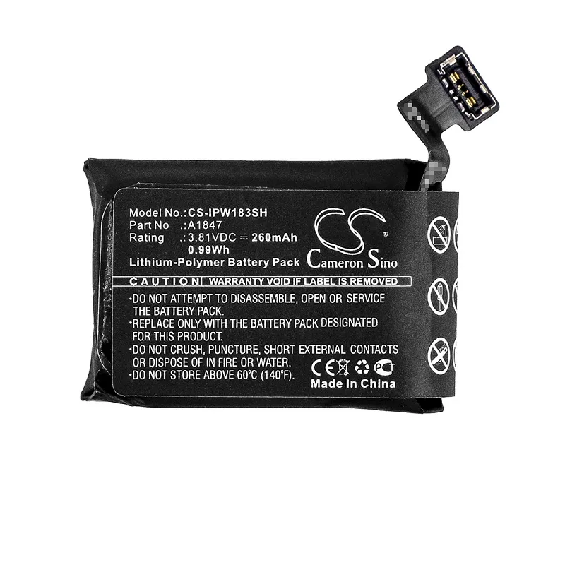 Alternativ bild 0 för Apple Watch 3 GPS, 38mm Batteri 260 mAh