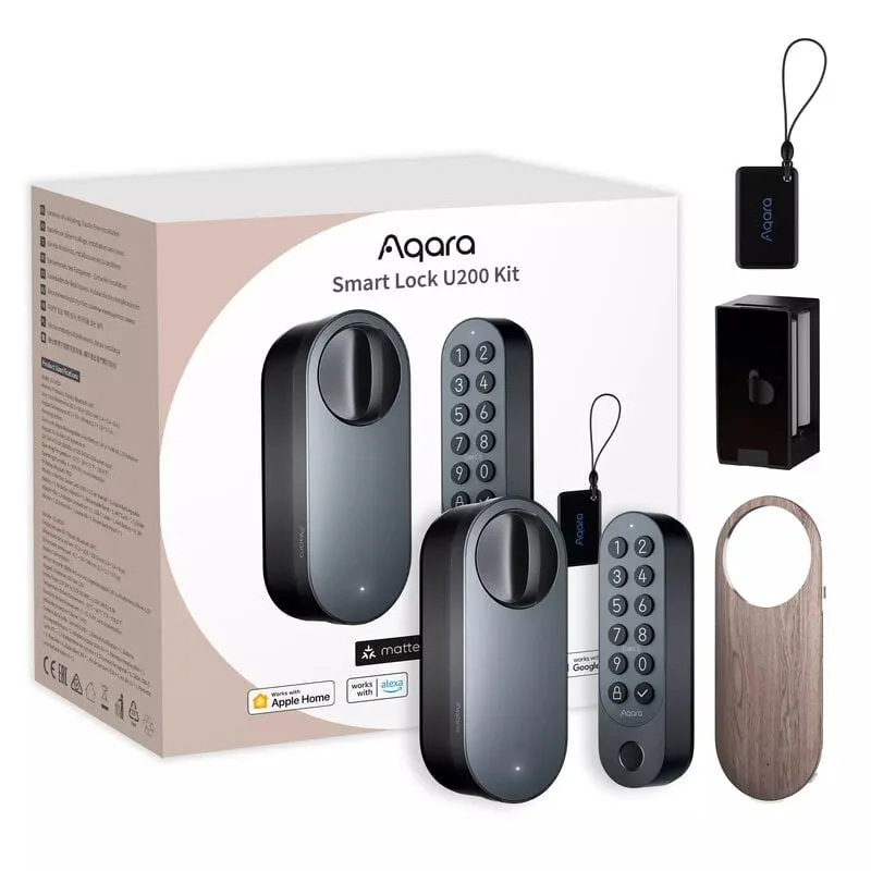 Alternativ bild 0 för Aqara Smart Lock U200 Kit Black