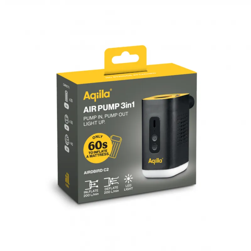Bild 2 för Aqiila Airbird C2 Luftpump 3-i-1