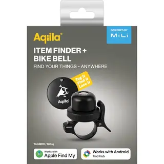 Produktfoto för Aqiila Tagbird Bluetooth tracker med ringklocka 1-pack