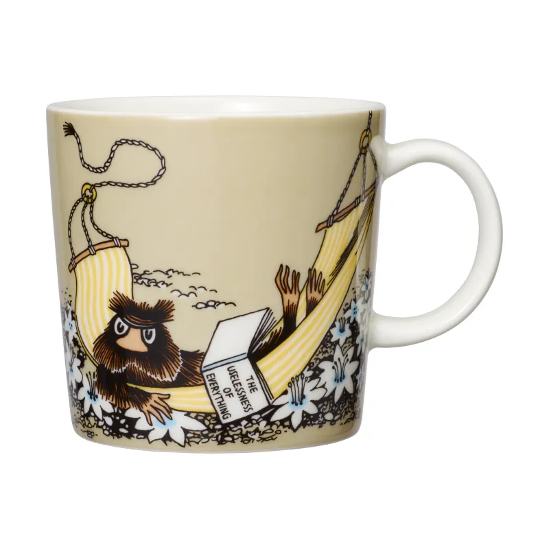 Alternativ bild 0 för Arabia - Muminmugg Bisamråttan 30 cl Beige