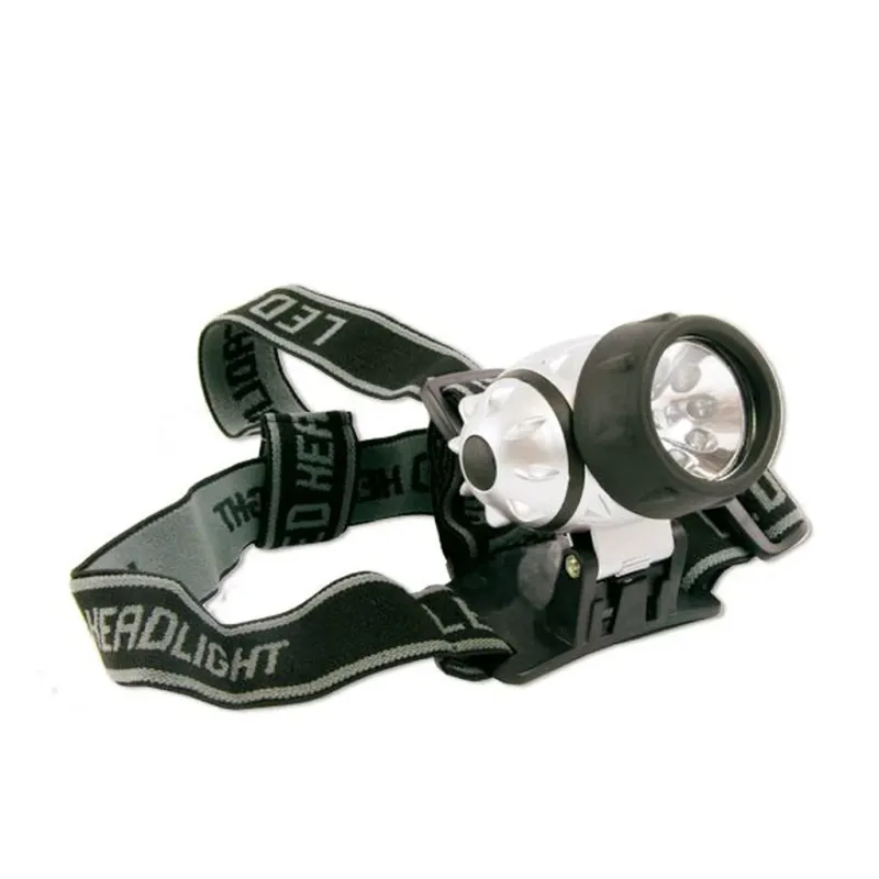 Alternativ bild 0 för Arcas - Huvudficklampa - LED - 4-läge - silver