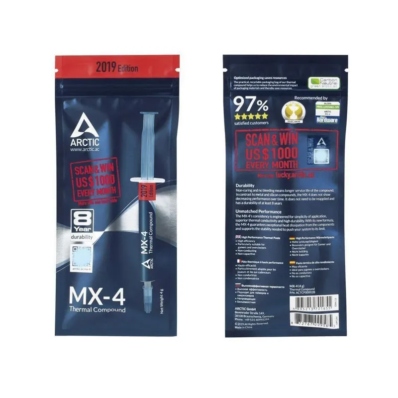 Bild 2 för ARCTIC MX-4 - Termisk pasta