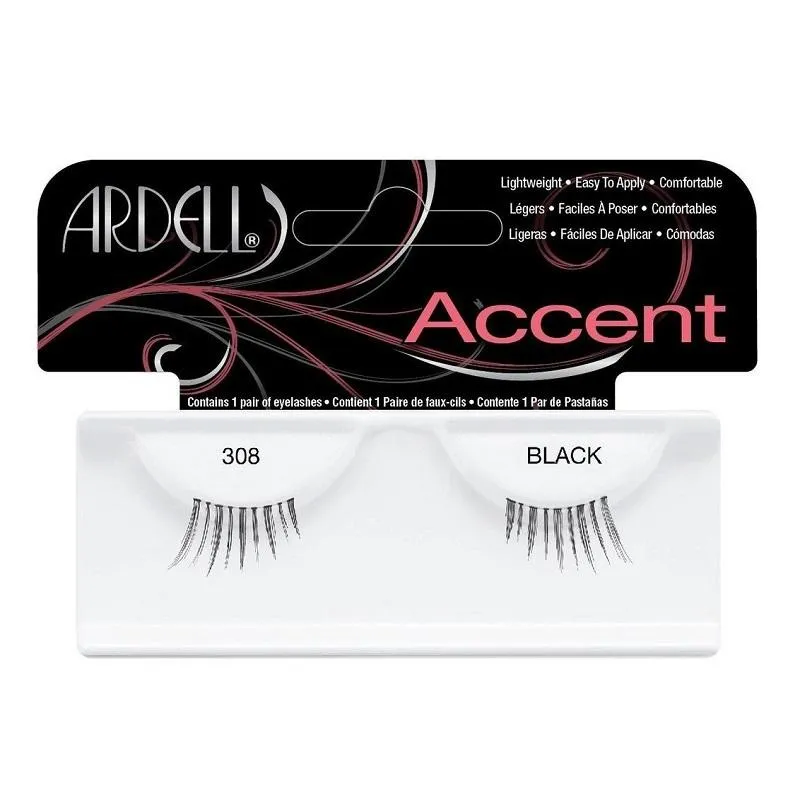 Alternativ bild 0 för Ardell Accent 308 1 par lösögonfransar sort