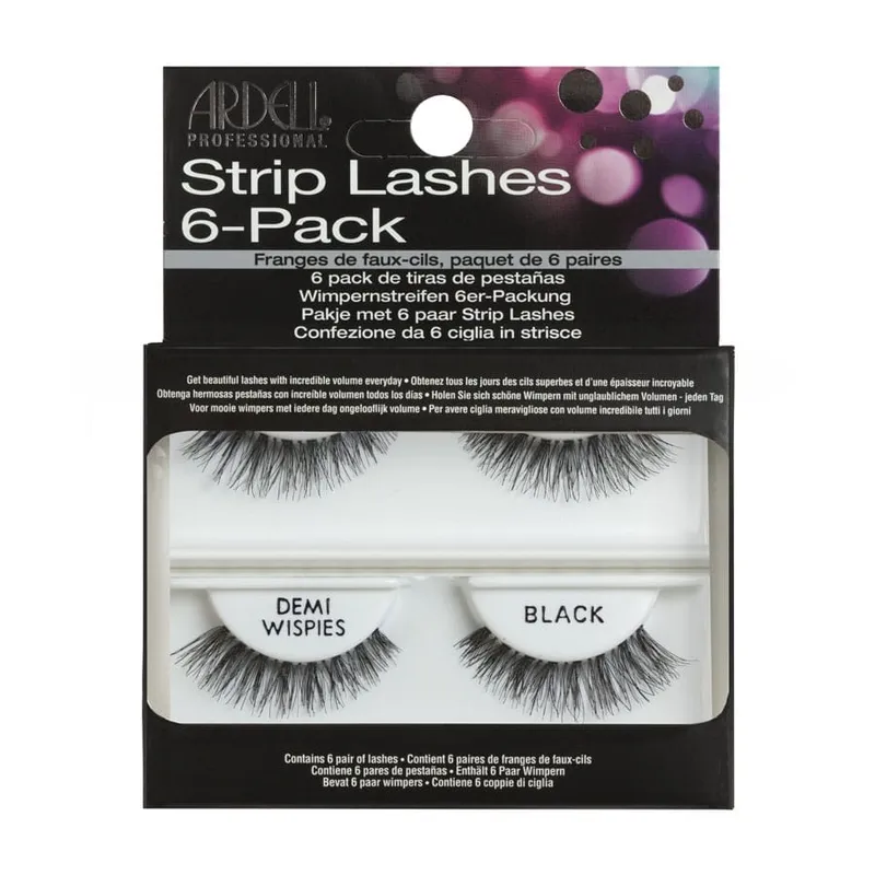 Alternativ bild 0 för Ardell Strip Lashes 6-Pask (W) Artificiella Demi Wispies sorterade fransar