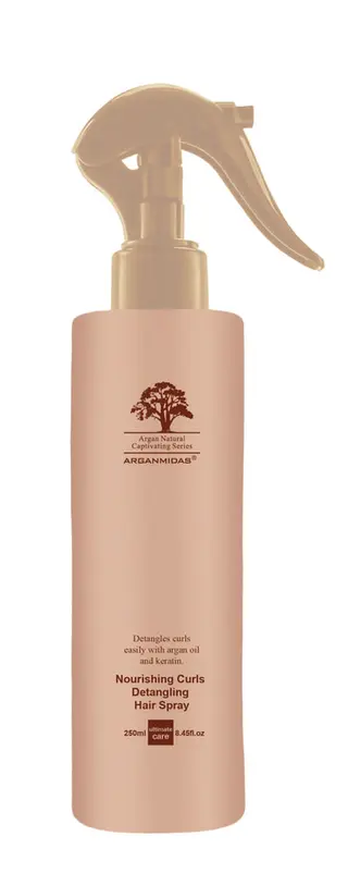 Produktfoto för Arganmidas Nourishing Curls Detangling Hair Spray 250ml