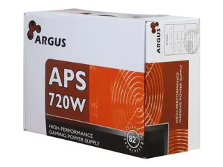 Produktfoto för Argus APS-720W - Nätaggregat (intern) - ATX12V 2.31 - AC 115/230 V - 720 Watt - aktive PFC