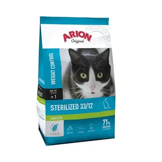Produktfoto för ARION - Cat Food - Original Cat Sterilized - Chicken - 7.5 Kg