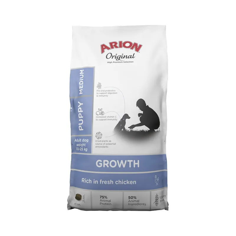 Alternativ bild 0 för ARION original growth chicken medium 2 kg