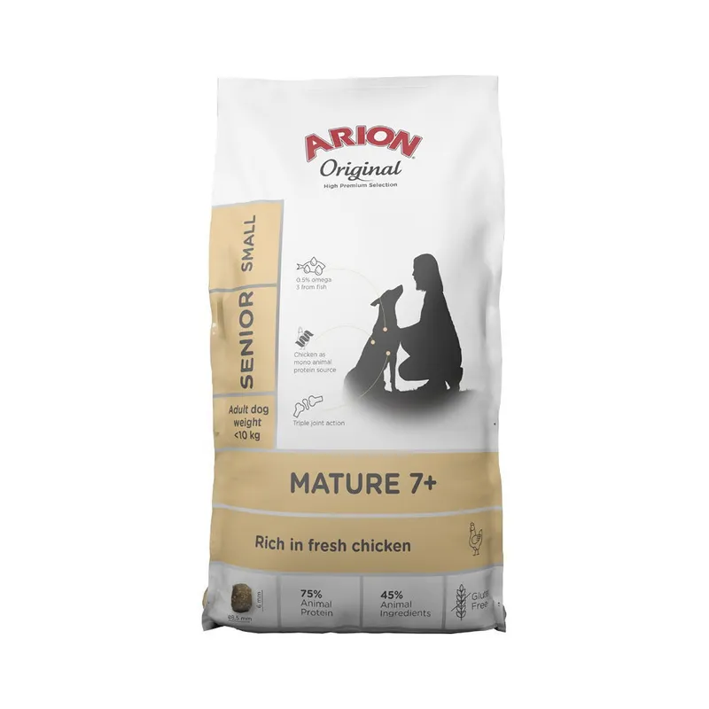 Alternativ bild 0 för ARION original mature 7+ small 2 kg