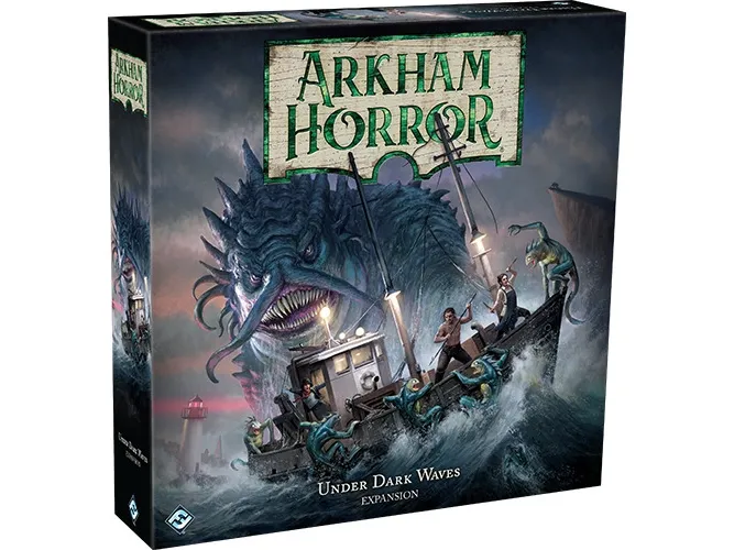 Alternativ bild 0 för Arkham Horror Under Dark Waves Expansion