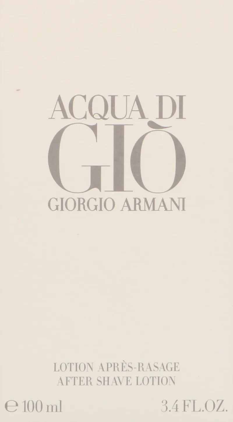 Bild 2 för Armani Acqua Di Gio Pour Homme After Shave Lotion - Mand - 100 ml