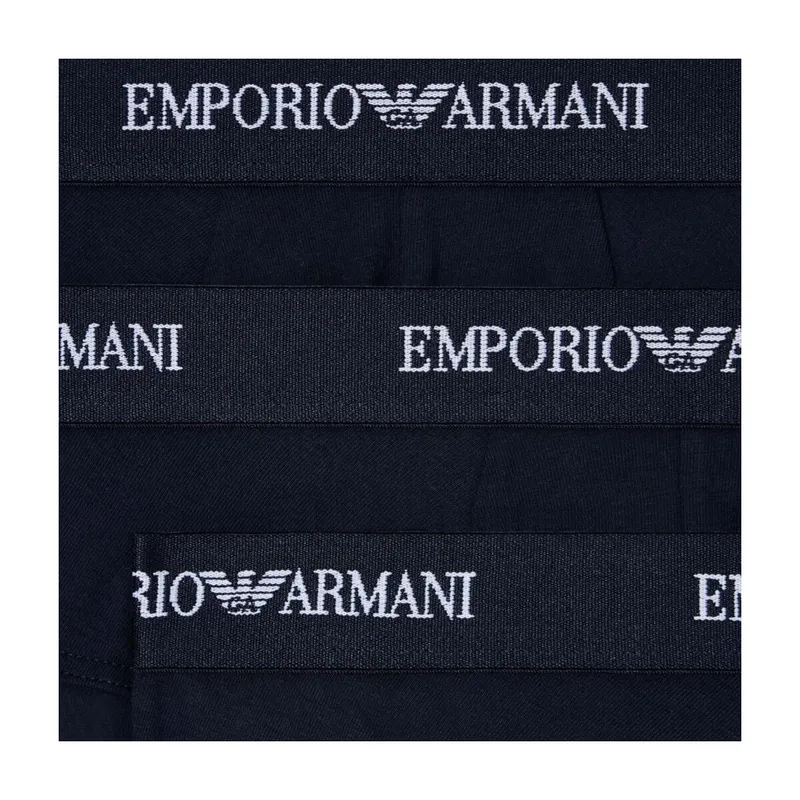 Bild 5 för Armani Stretch Jersey Briefs Kalsonger 3P Svart bomull Small Herr