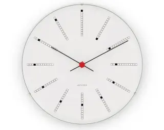 Produktfoto för Arne Jacobsen Bankers Väggur 21 cm