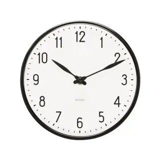 Produktfoto för Arne Jacobsen - Station Vægur - Klockan - Wall clock Ø16 - Ø16 cm