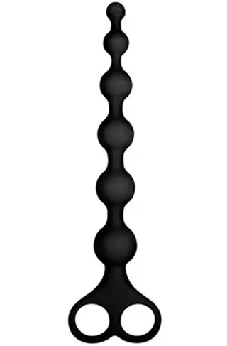 Produktfoto för ARSE BEADS #1 BLACK SILICONE