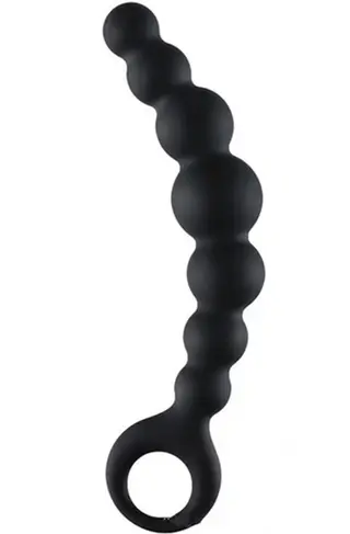 Produktfoto för ARSE BEADS #2 BLACK SILICONE