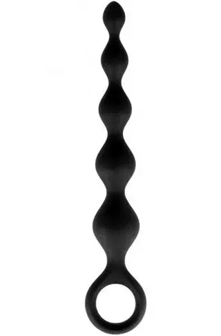 Produktfoto för ARSE BEADS #3 BLACK SILICONE