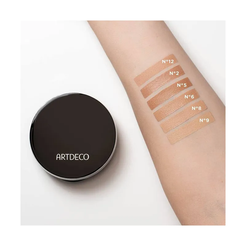 Bild 3 för ARTDECO Mineral Powder Foundation, Burk, Puder, Beige, Honey, Fet hud, Känslig hud, Matt