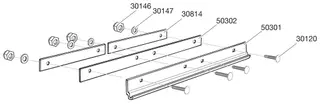 Produktfoto för Artificial raingutter 542 Thule
