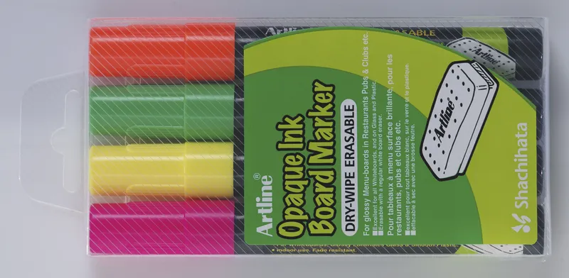 Alternativ bild 0 för Artline EPD-4/4W1 Opaque Ink Board Marker/Dry-wipe