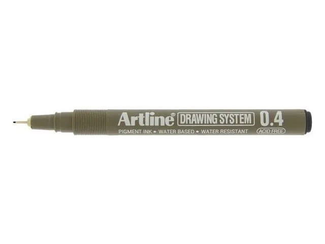 Alternativ bild 0 för Artline Fineliner EK234 0.4mm svart