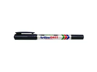 Produktfoto för Artline Märkpenna Rund 041T 2-i-1 svart