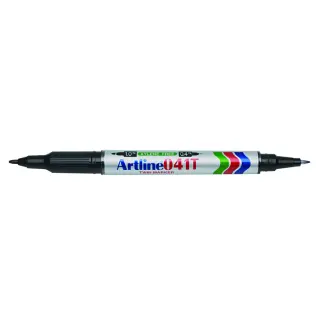 Produktfoto för Artline Märkpenna Rund 041T 2-i-1 svart