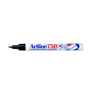Produktfoto för Artline Textilpenna Rund 750 svart