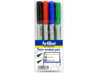 Produktfoto för Artline Whiteboardpenna 541T 4 färger