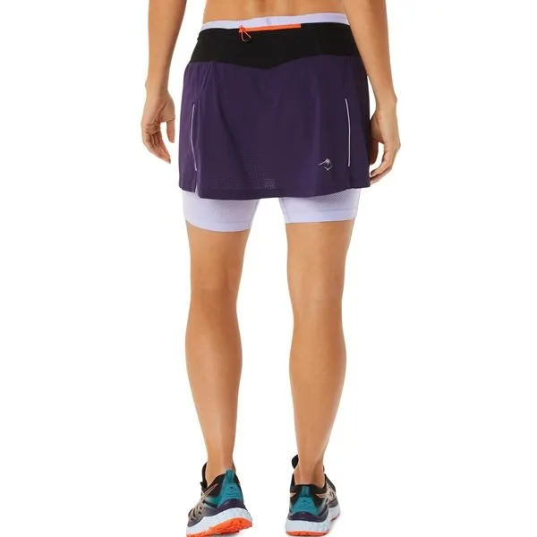 Bild 2 för Asics Fujitrail Skort Women Night Shade/Vapor