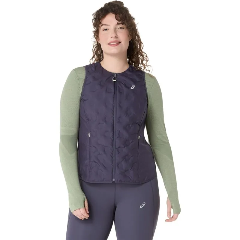 Bild 1 för Asics Nagino Run Padded Gilet Women Indigo Fog