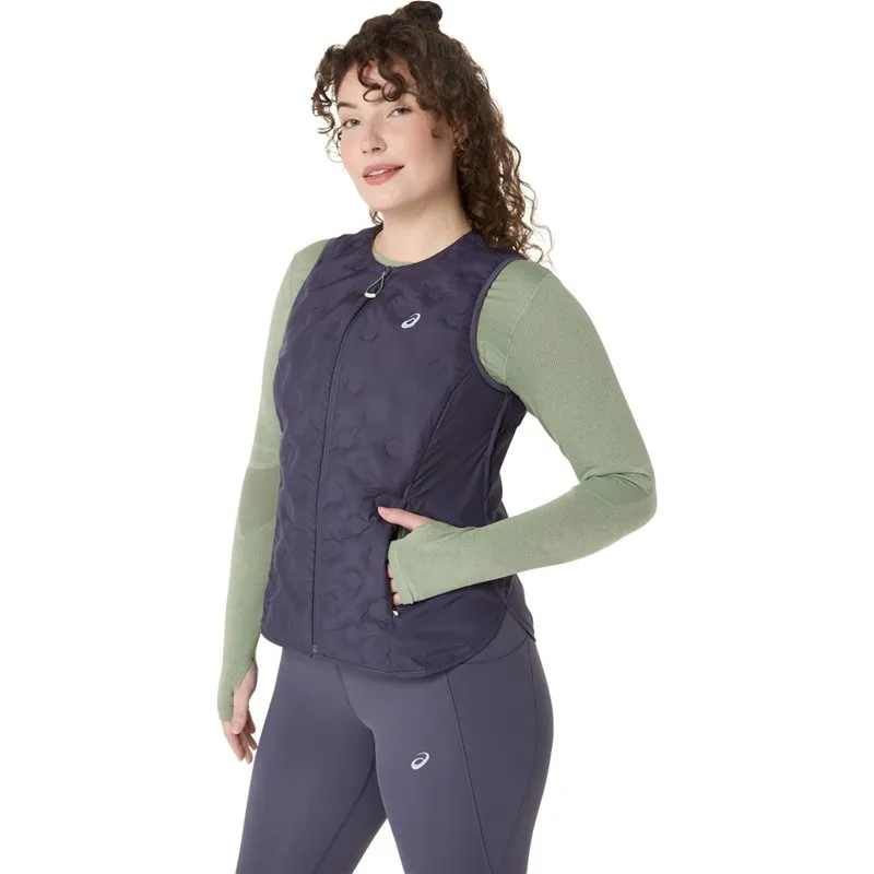 Bild 2 för Asics Nagino Run Padded Gilet Women Indigo Fog