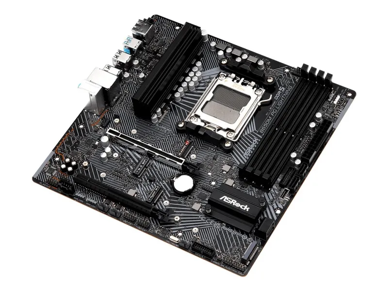 Alternativ bild 0 för ASRock B650M PG LIGHTNING Moderkort - AMD B650 - AMD AM5 socket - DDR5 RAM - Micro-ATX