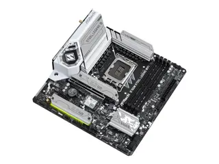 Produktfoto för ASRock B760M STEEL LEGEND WIFI Moderkort - Intel B760 - Intel LGA1700 socket - DDR5 RAM - Micro-ATX