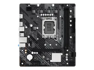 Produktfoto för ASRock H610M-H2/M.2 D5 - motherboard - micro ATX - LGA1700 Socket - H610 Moderkort - Intel H610 - Intel LGA1700 socket - DDR5 RAM - Micro-ATX