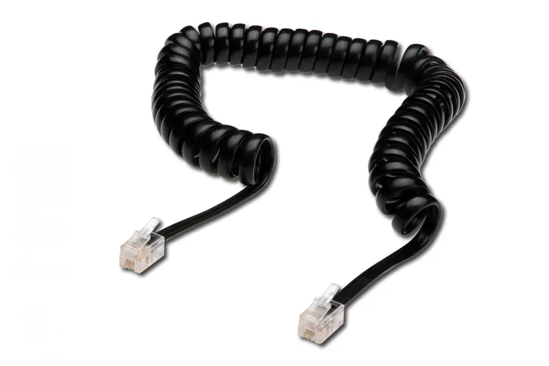 Alternativ bild 0 för ASSMANN phone cable - 4 m - black